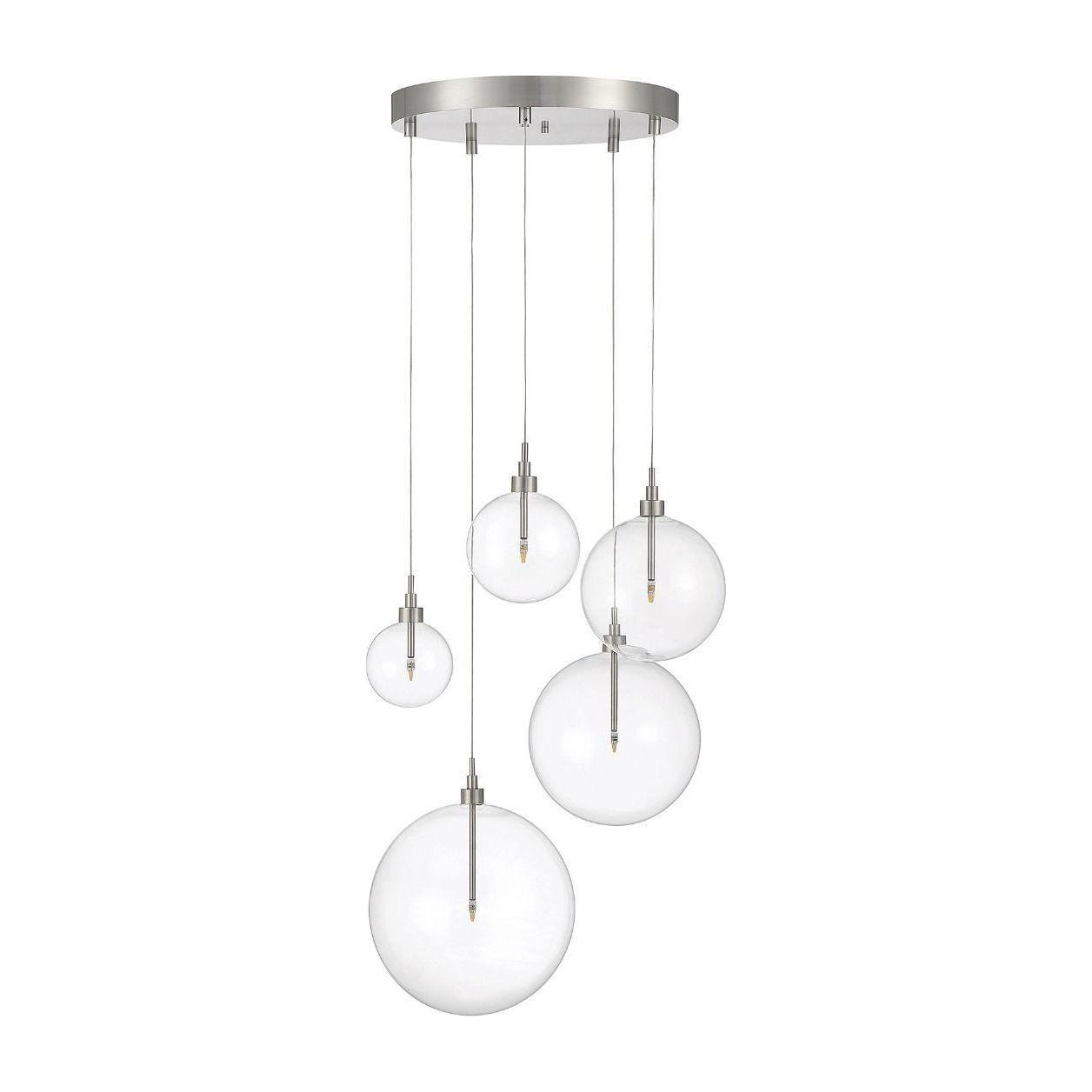 Meridian - 5-Light Pendant - Lights Canada