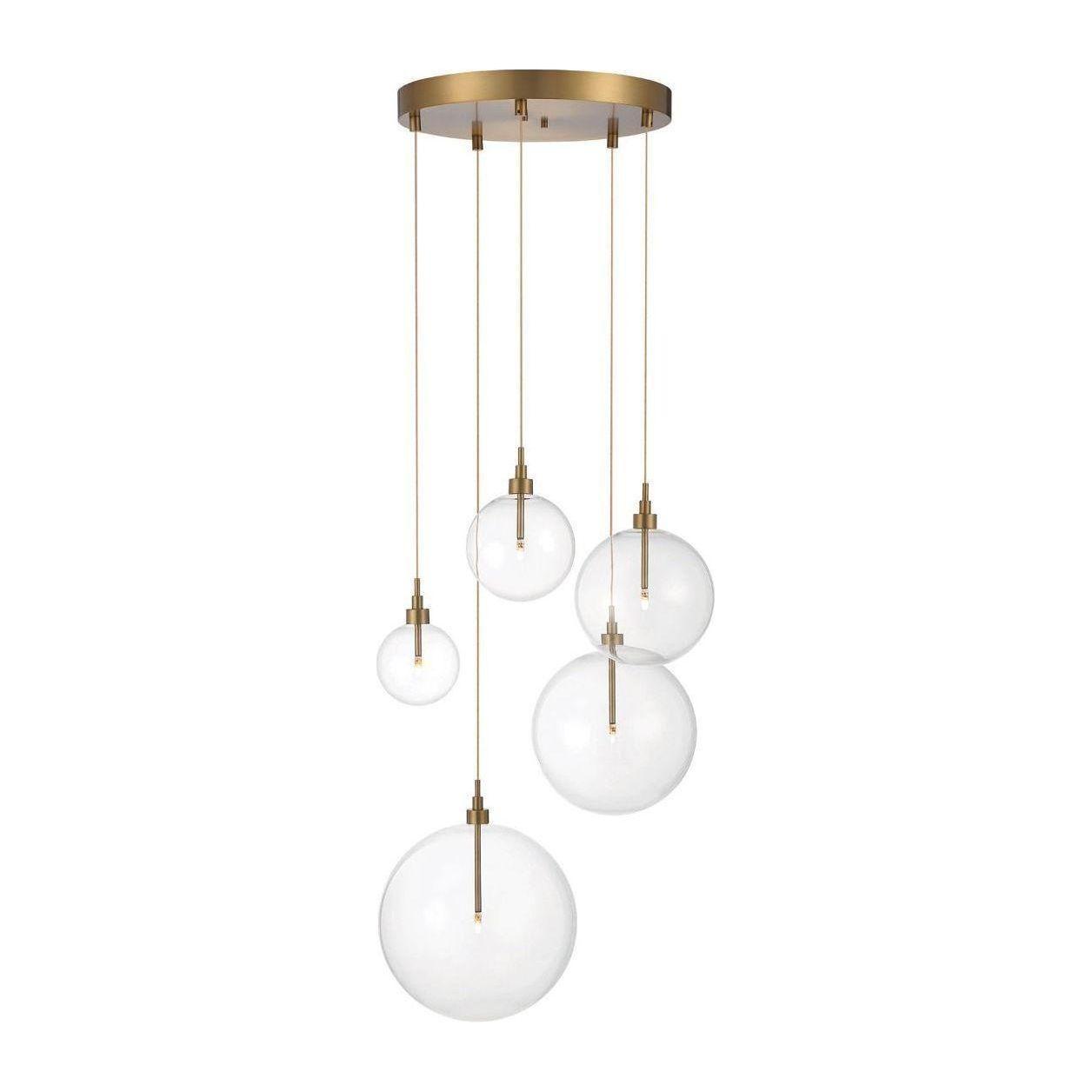 Meridian - 5-Light Pendant - Lights Canada