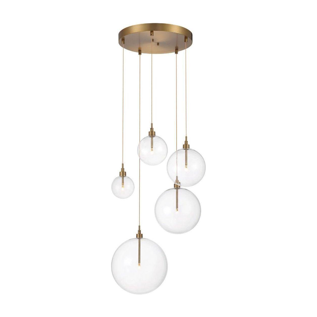 Meridian - 5-Light Pendant - Lights Canada