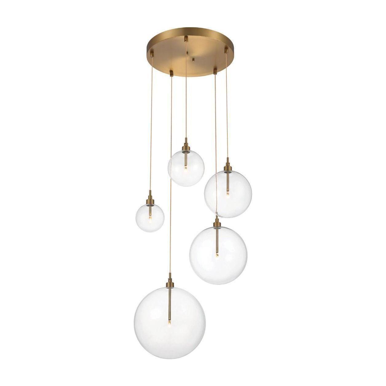 Meridian - 5-Light Pendant - Lights Canada