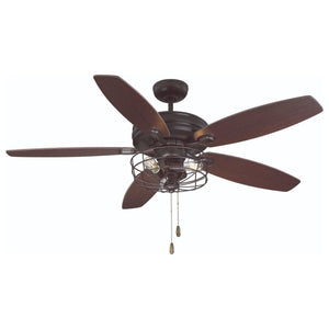 Meridian - 52" 3-Light Ceiling Fan - Lights Canada