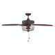 Meridian - 52" 3-Light Ceiling Fan - Lights Canada