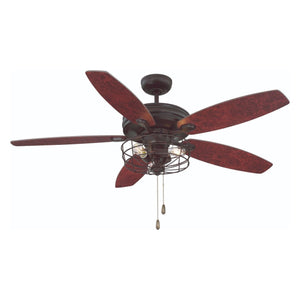 Meridian - 52" 3-Light Ceiling Fan - Lights Canada