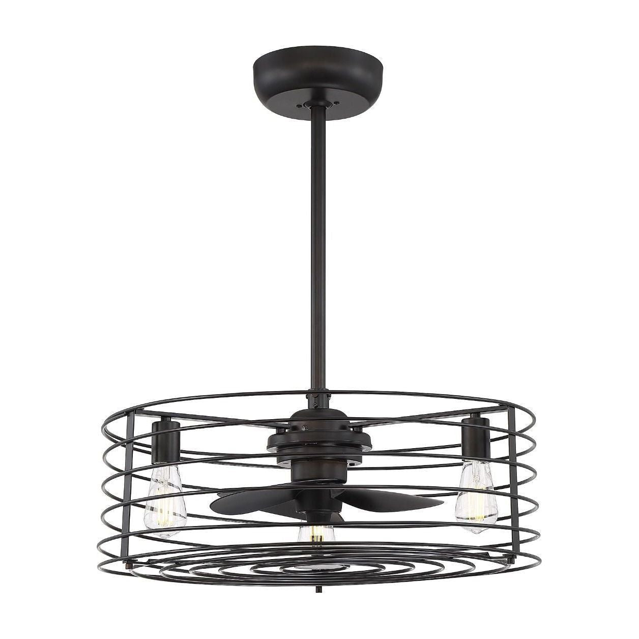 Meridian - 14" 3-Light Fan D'Lier - Lights Canada