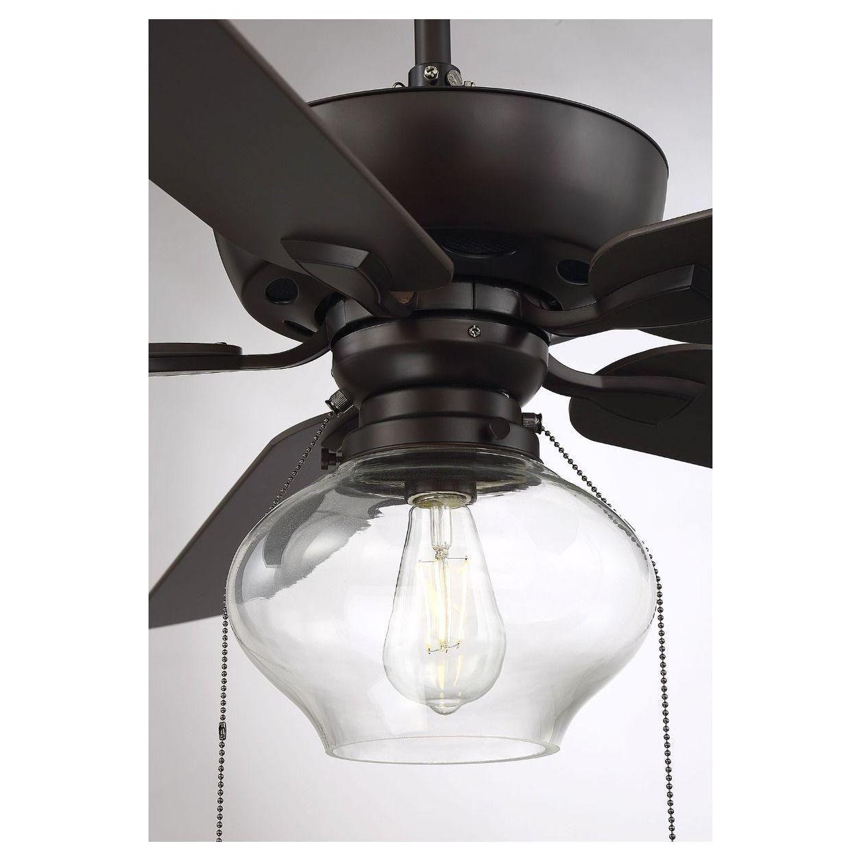 Meridian - 52" 1-Light Ceiling Fan - Lights Canada