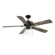 Meridian - 52" 1-Light Ceiling Fan - Lights Canada