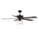 Meridian - 52" 1-Light Ceiling Fan - Lights Canada