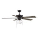 Meridian - 52" 1-Light Ceiling Fan - Lights Canada