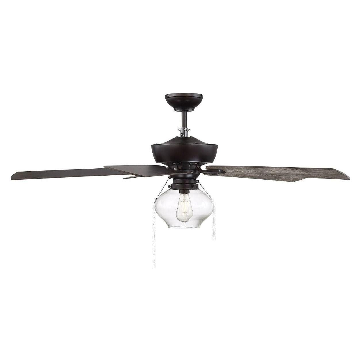 Meridian - 52" 1-Light Ceiling Fan - Lights Canada