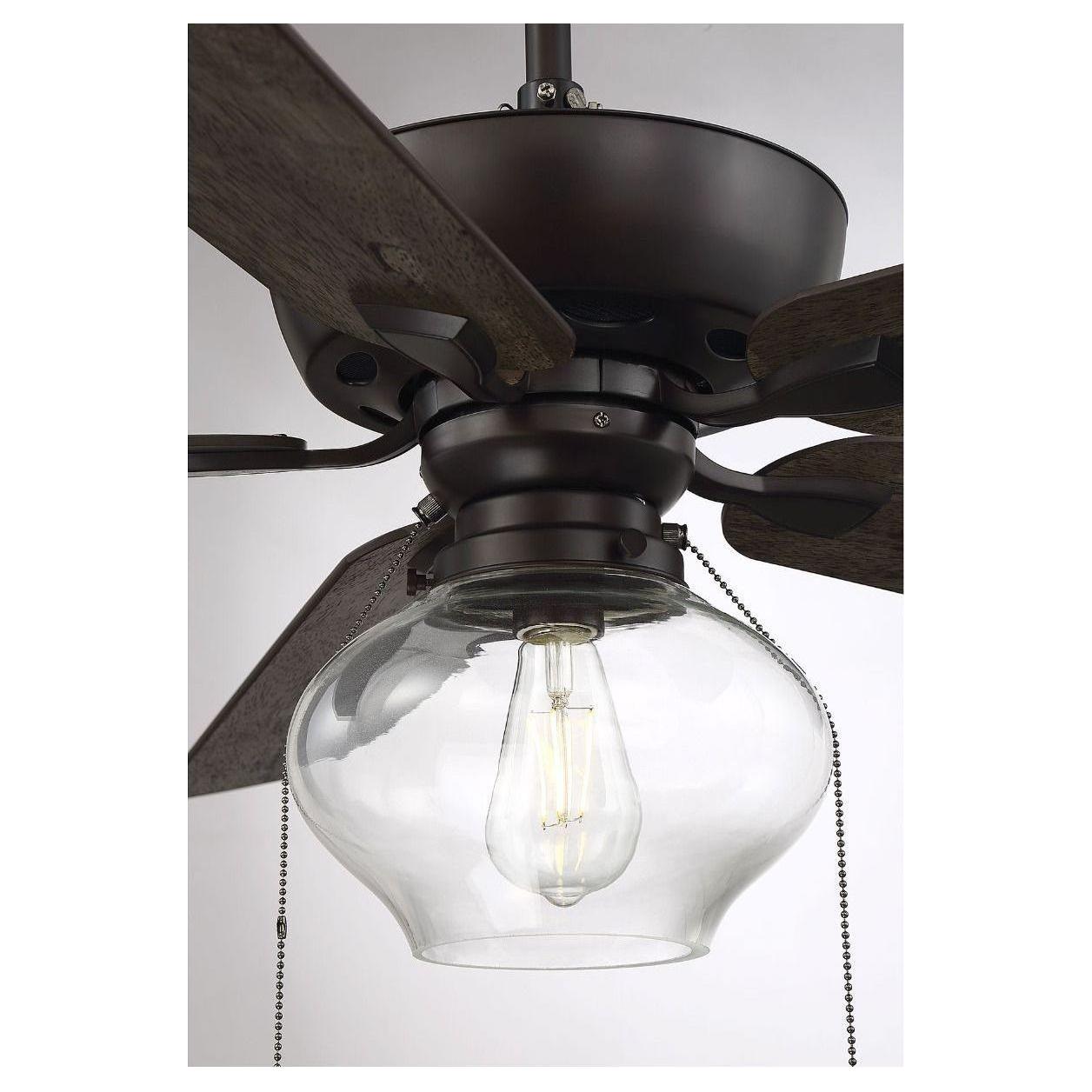 Meridian - 52" 1-Light Ceiling Fan - Lights Canada