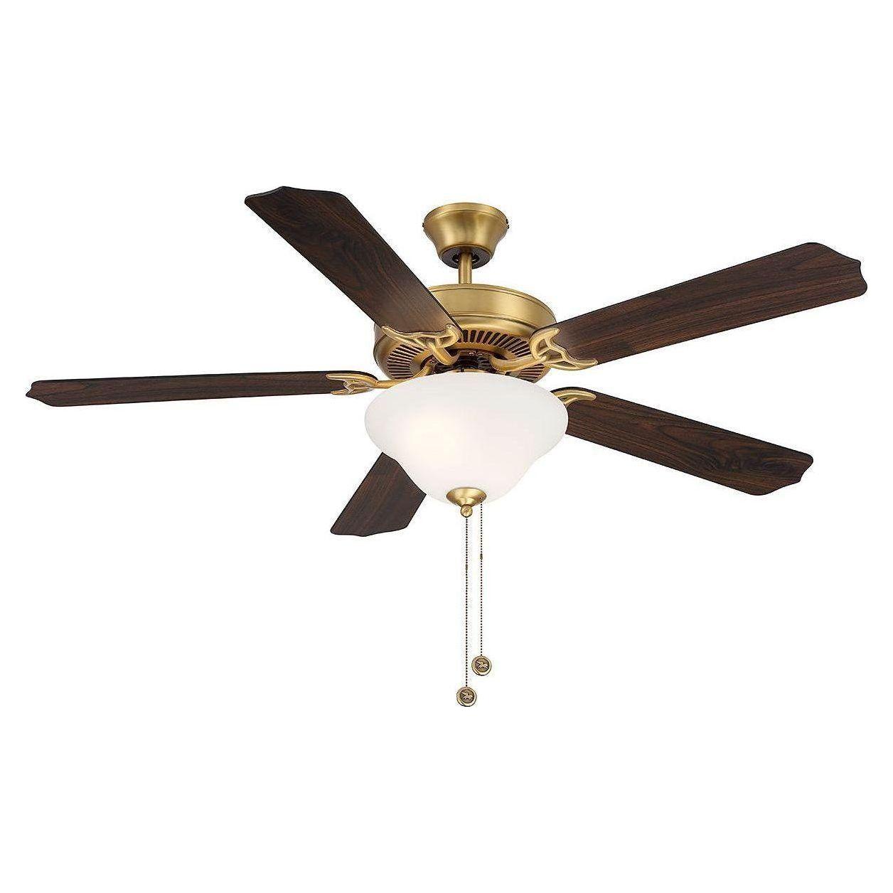 Meridian - 52" 2-Light Ceiling Fan - Lights Canada