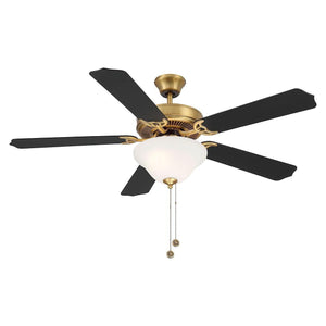 Meridian - 52" 2-Light Ceiling Fan - Lights Canada