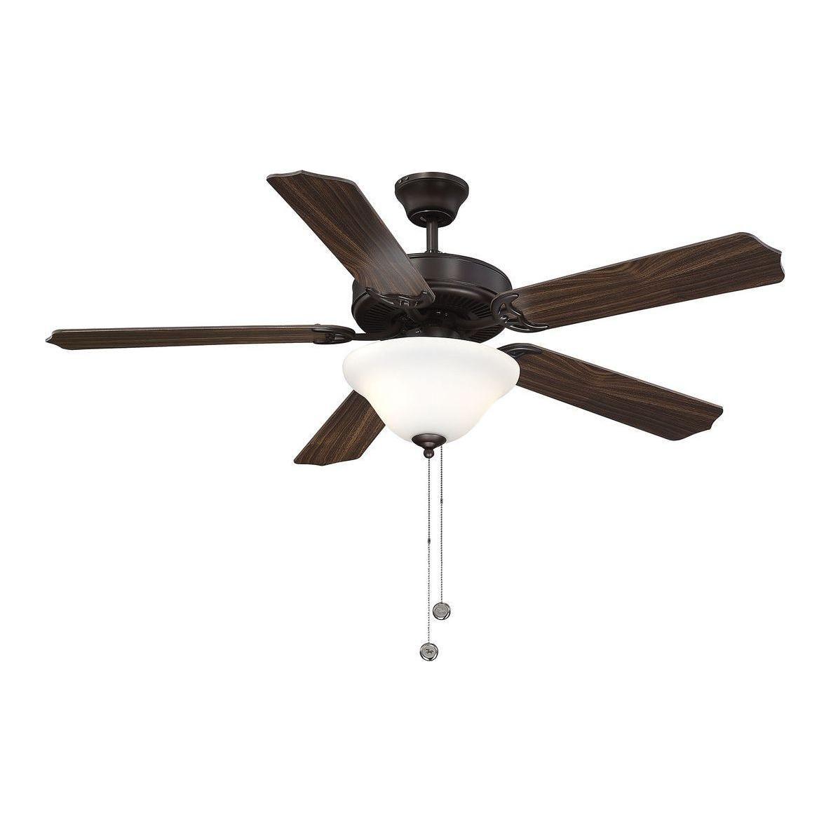 Meridian - 52" 2-Light Ceiling Fan - Lights Canada