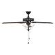 Meridian - 52" 2-Light Ceiling Fan - Lights Canada