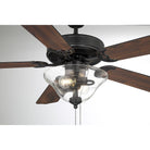 Meridian - 52" 2-Light Ceiling Fan - Lights Canada