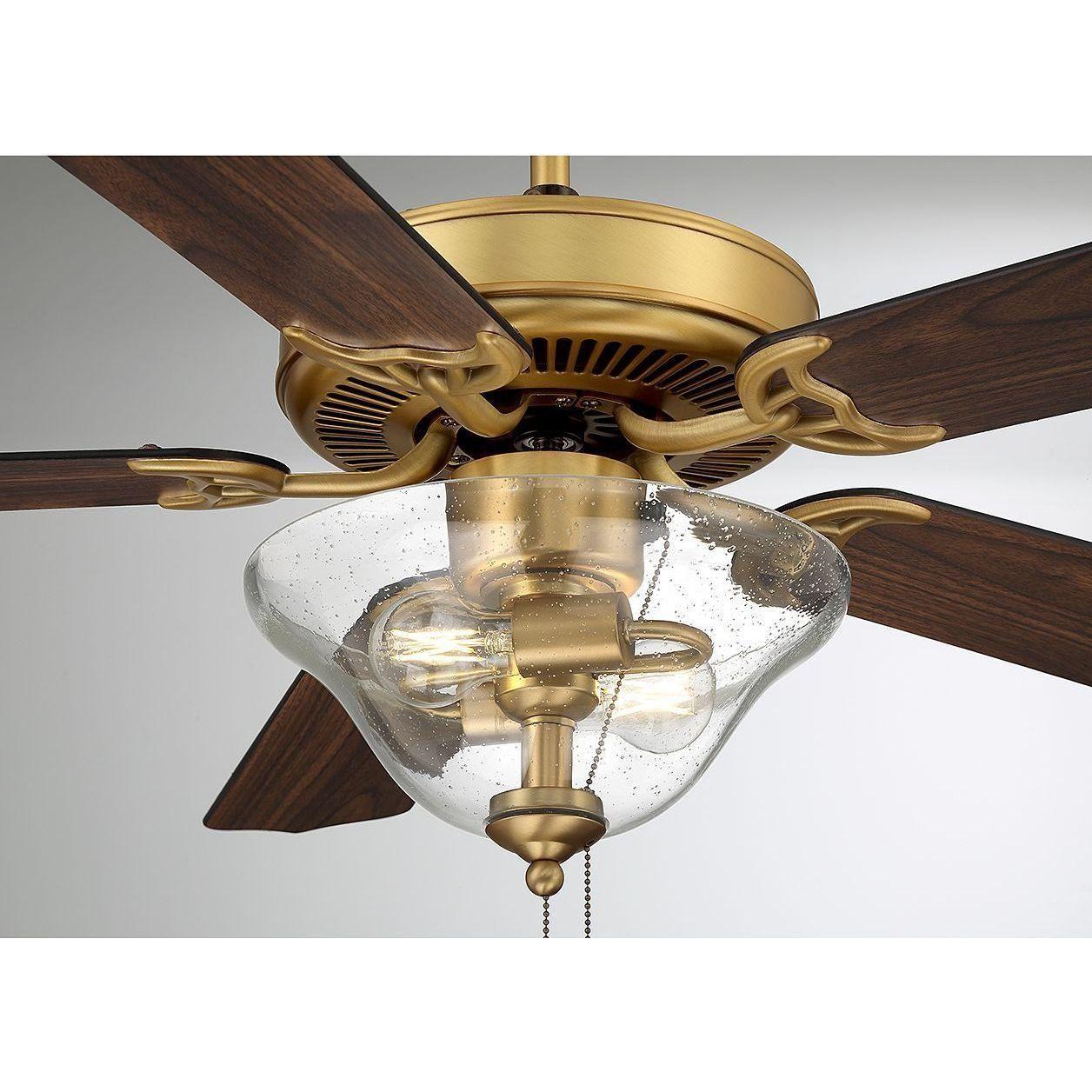 Meridian - 52" 2-Light Ceiling Fan - Lights Canada