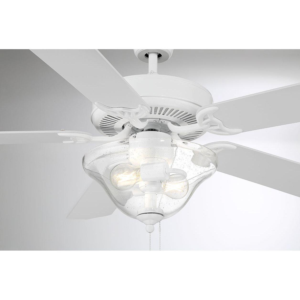 Meridian - 52" 2-Light Ceiling Fan - Lights Canada