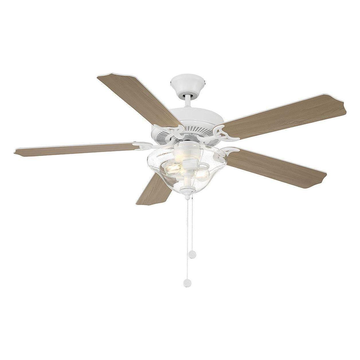 Meridian - 52" 2-Light Ceiling Fan - Lights Canada
