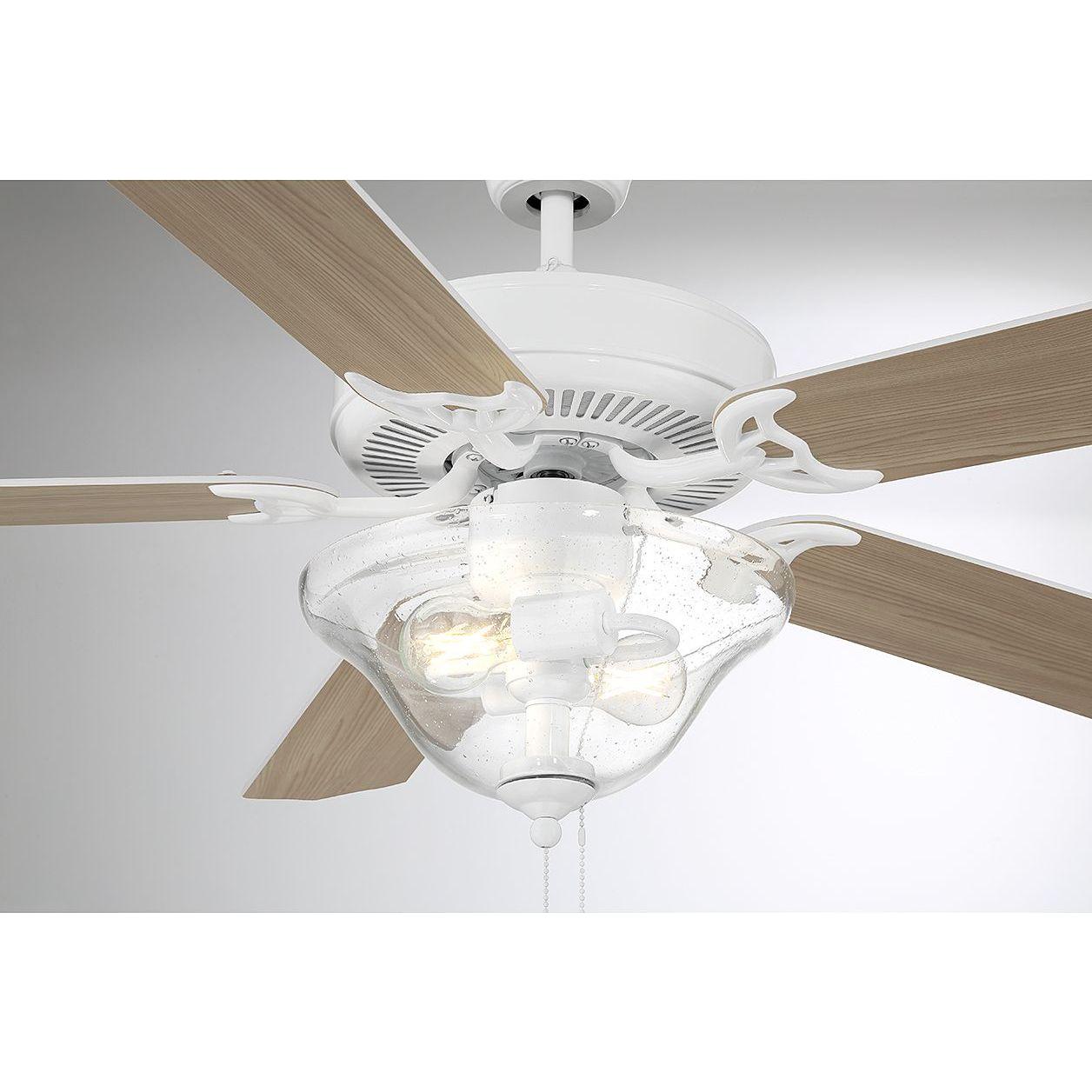 Meridian - 52" 2-Light Ceiling Fan - Lights Canada