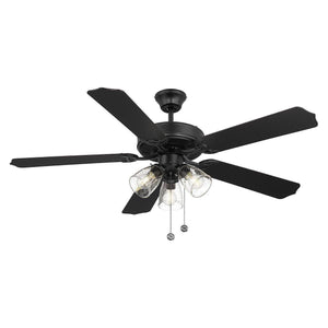 Meridian - 52" 3-Light Ceiling Fan - Lights Canada