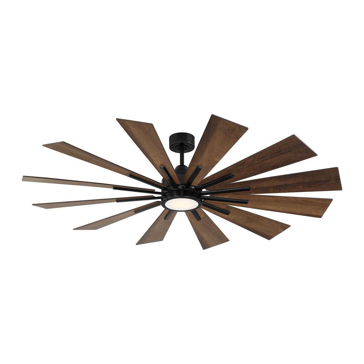 Meridian - 60" LED Ceiling Fan - Lights Canada