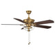Meridian - 52" 2-Light Outdoor Ceiling Fan - Lights Canada