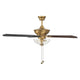 Meridian - 52" 2-Light Outdoor Ceiling Fan - Lights Canada