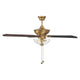 Meridian - 52" 2-Light Outdoor Ceiling Fan - Lights Canada
