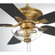 Meridian - 52" 2-Light Outdoor Ceiling Fan - Lights Canada
