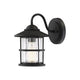 Meridian - 1-Light Outdoor Wall Lantern - Lights Canada