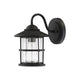 Meridian - 1-Light Outdoor Wall Lantern - Lights Canada