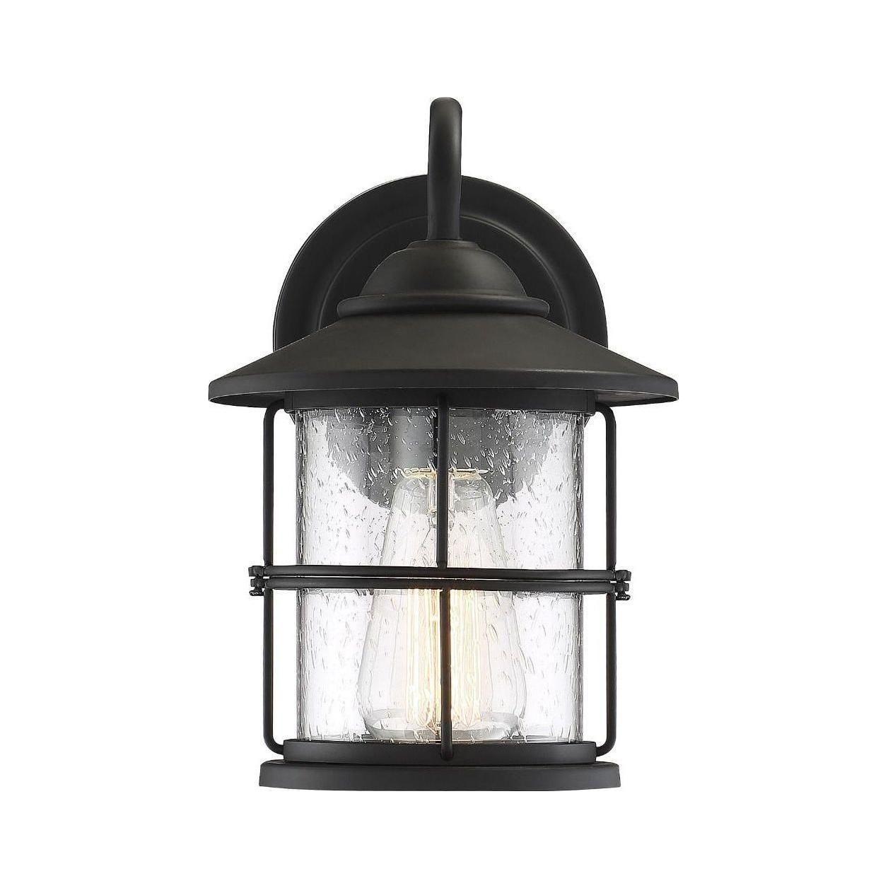 Meridian - 1-Light Outdoor Wall Lantern - Lights Canada