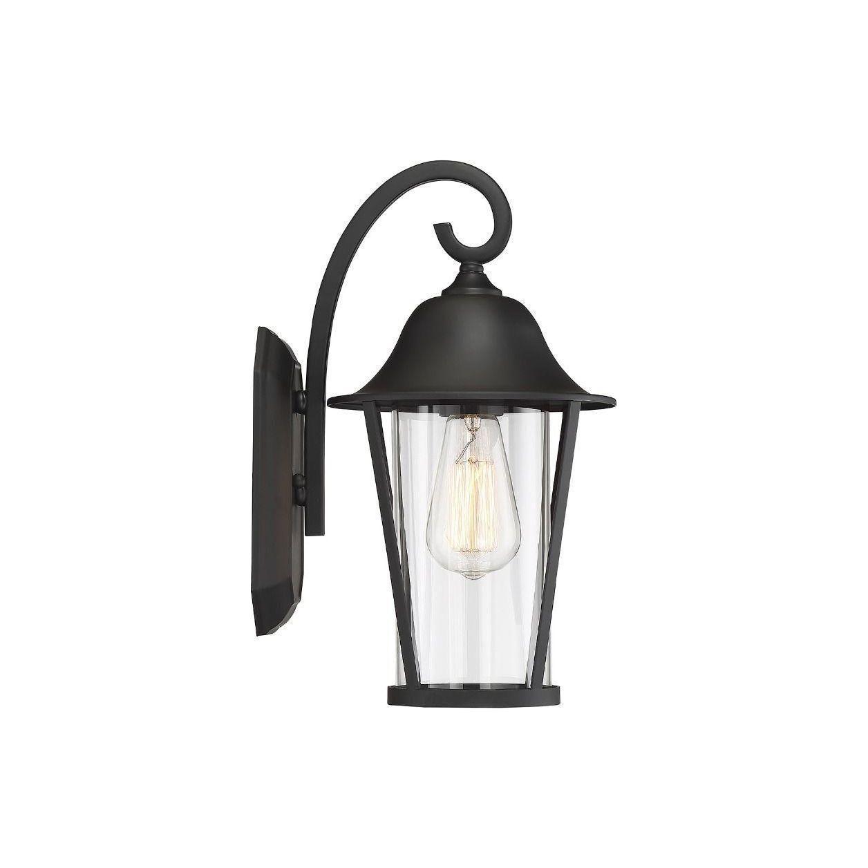Meridian - 1-Light Outdoor Wall Lantern - Lights Canada