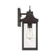 Meridian - 1-Light Outdoor Wall Lantern - Lights Canada