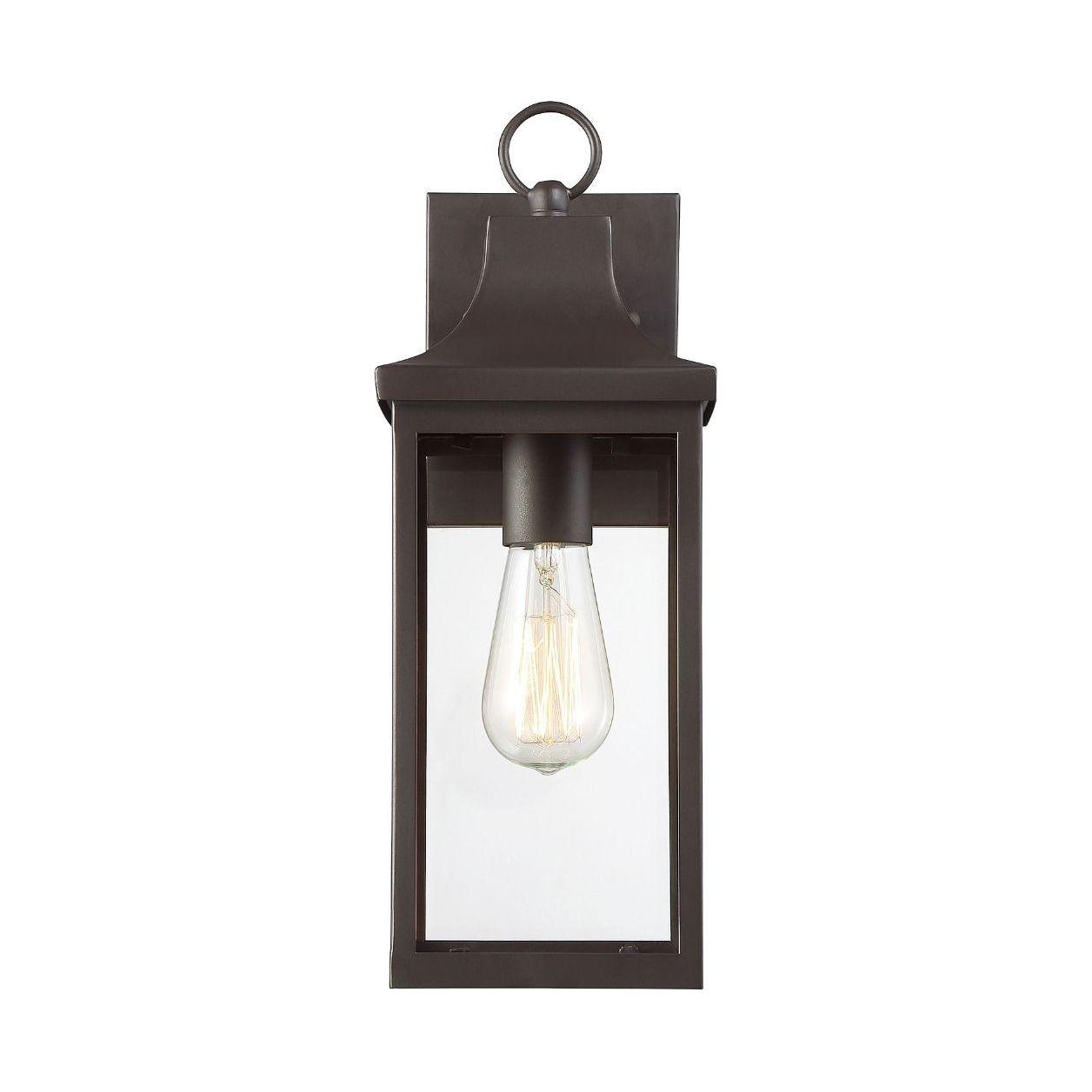 Meridian - 1-Light Outdoor Wall Lantern - Lights Canada