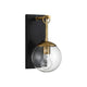 Meridian - 1-Light Outdoor Wall Lantern - Lights Canada