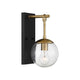 Meridian - 1-Light Outdoor Wall Lantern - Lights Canada