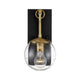 Meridian - 1-Light Outdoor Wall Lantern - Lights Canada