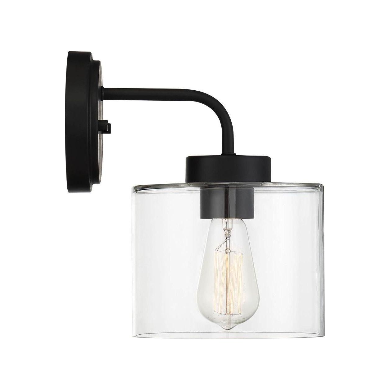 Meridian - 1-Light Outdoor Wall Lantern - Lights Canada