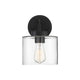 Meridian - 1-Light Outdoor Wall Lantern - Lights Canada