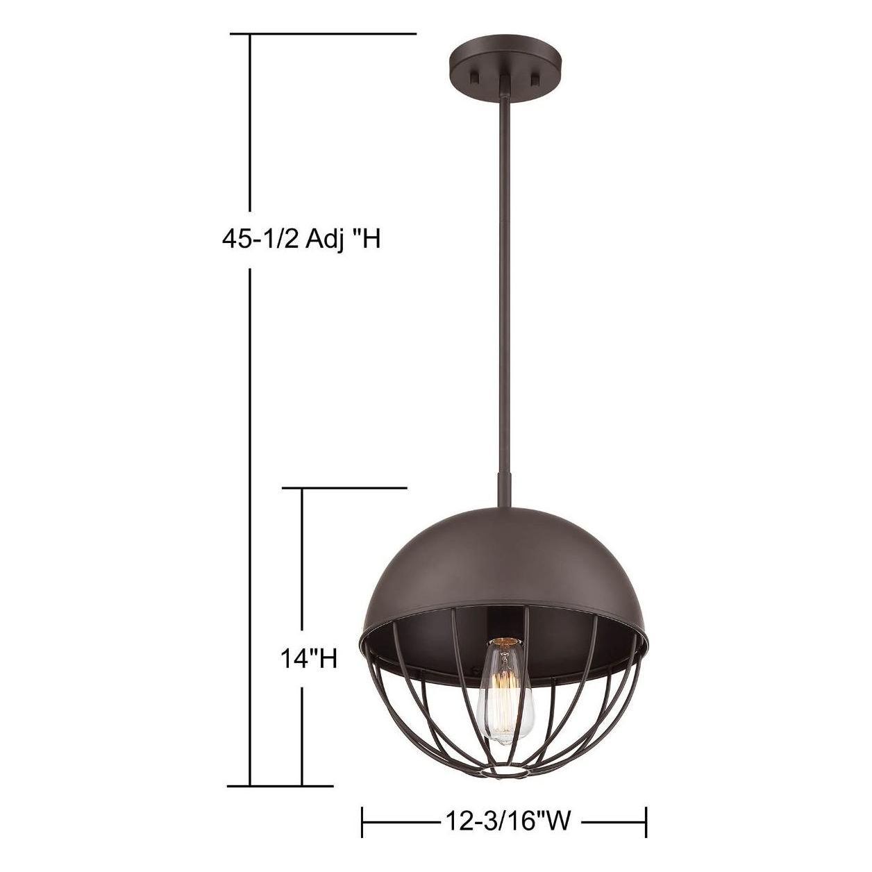 1-Light Outdoor Hanging Lantern