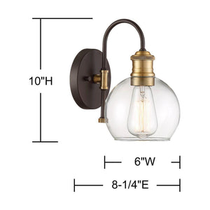 Meridian - 1-Light Outdoor Wall Lantern - Lights Canada