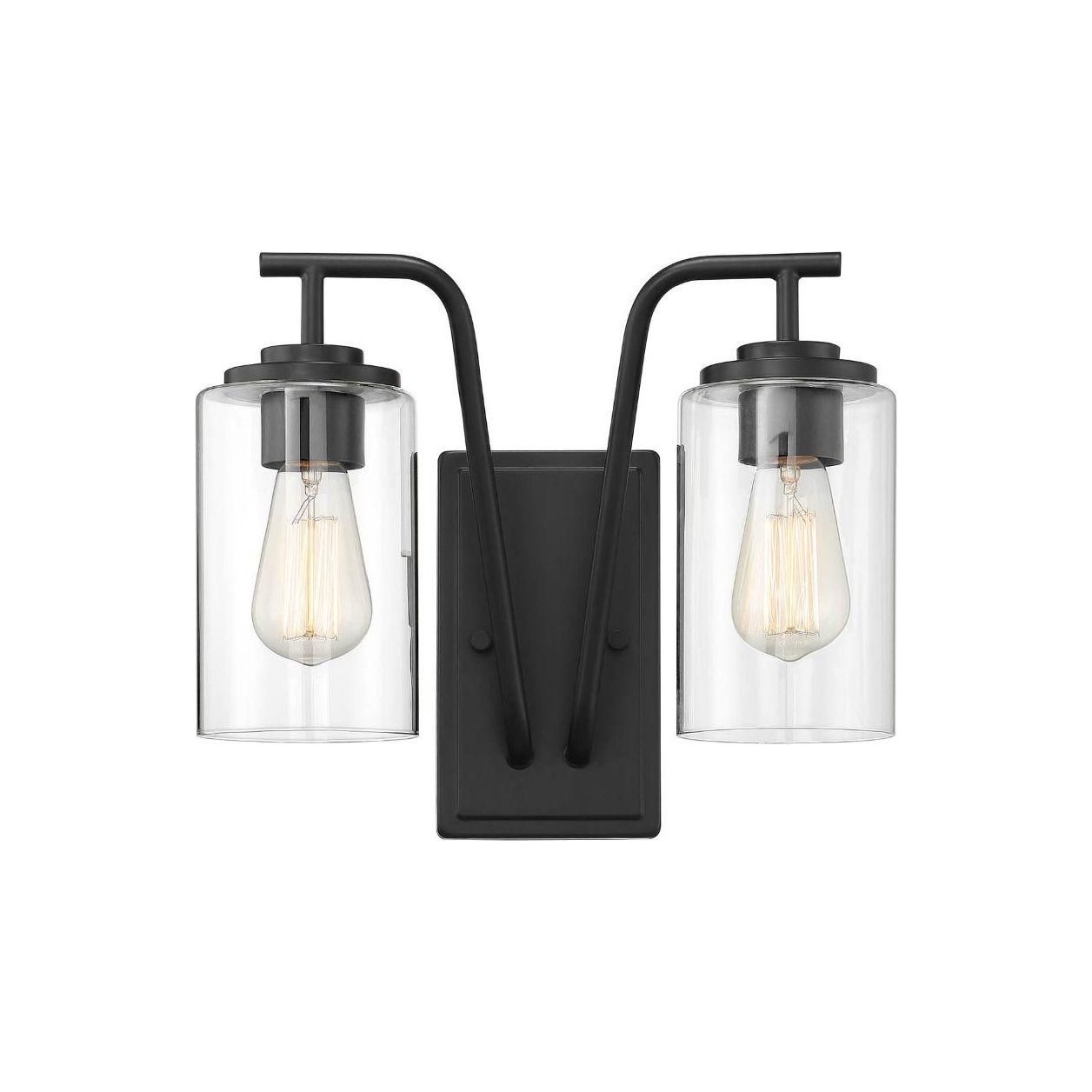 Meridian - 2-Light Outdoor Wall Lantern - Lights Canada