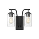 Meridian - 2-Light Outdoor Wall Lantern - Lights Canada