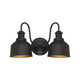 Meridian - 2-Light Outdoor Wall Lantern - Lights Canada