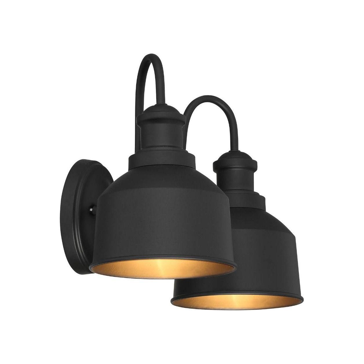 Meridian - 2-Light Outdoor Wall Lantern - Lights Canada