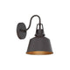 Meridian - 1-Light Outdoor Wall Lantern - Lights Canada