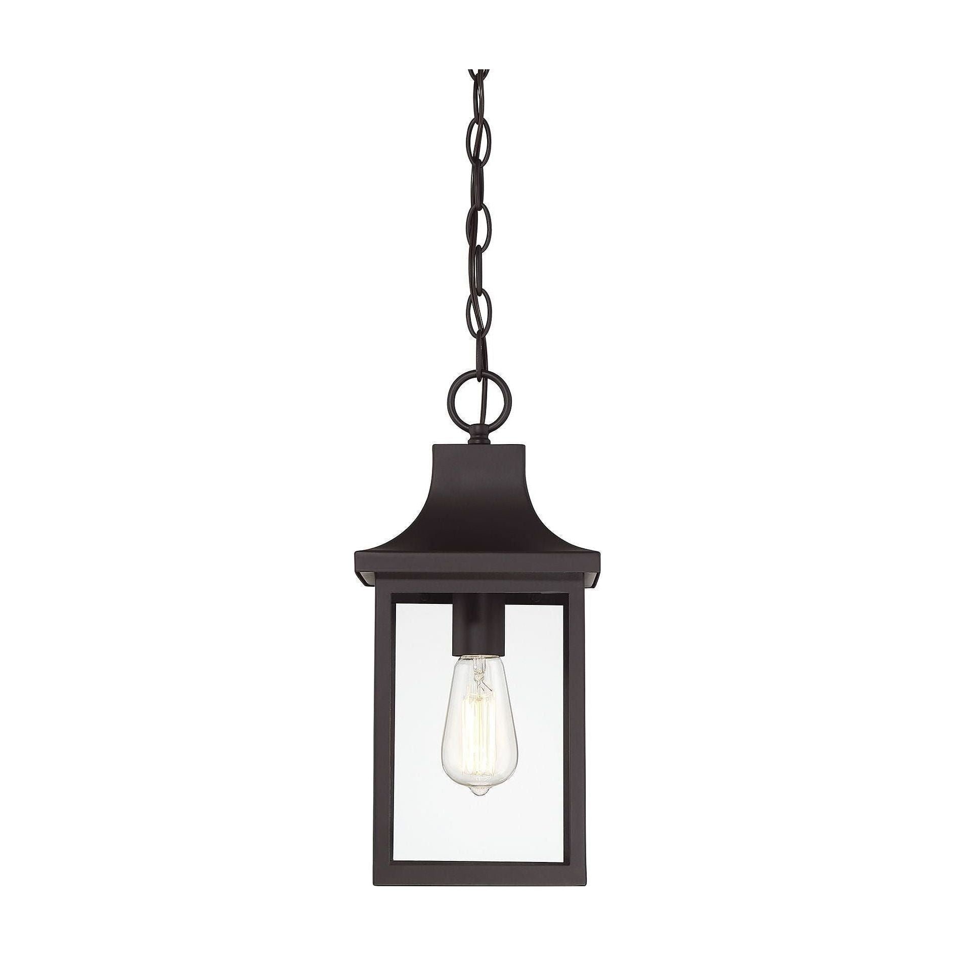 Meridian - 1-Light Outdoor Hanging Lantern - Lights Canada