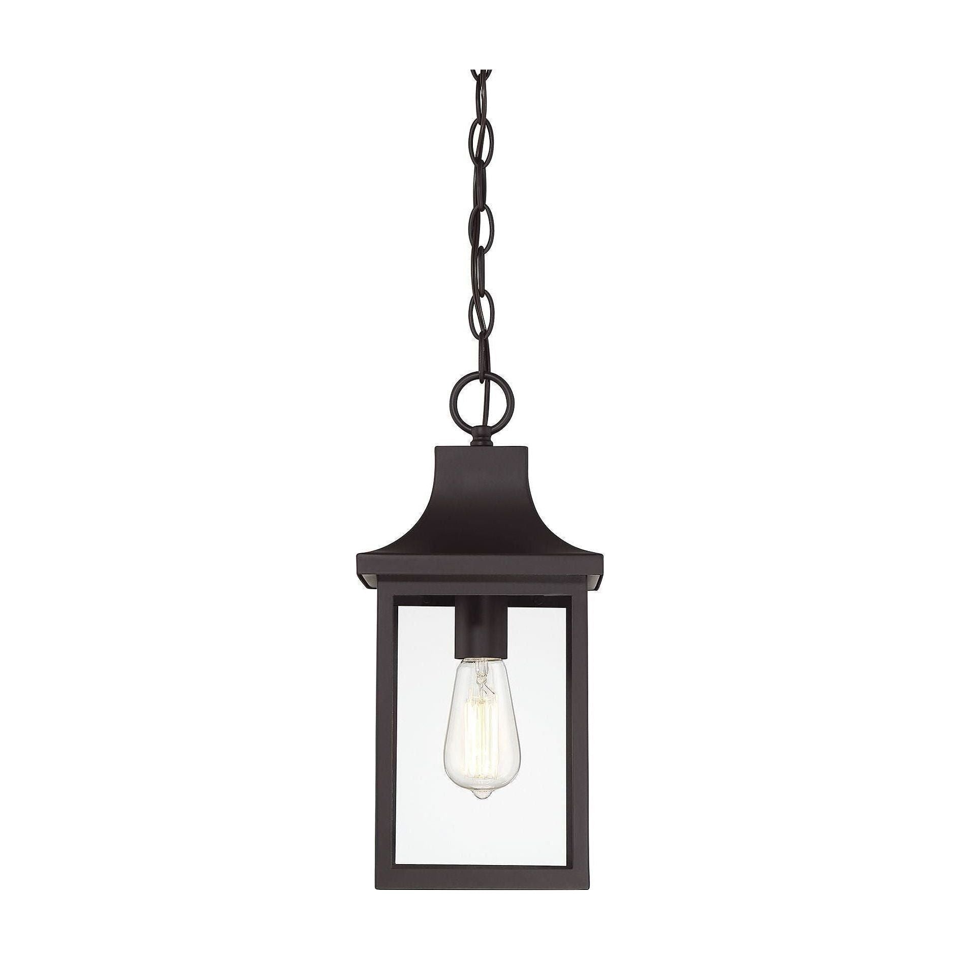 Meridian - 1-Light Outdoor Hanging Lantern - Lights Canada