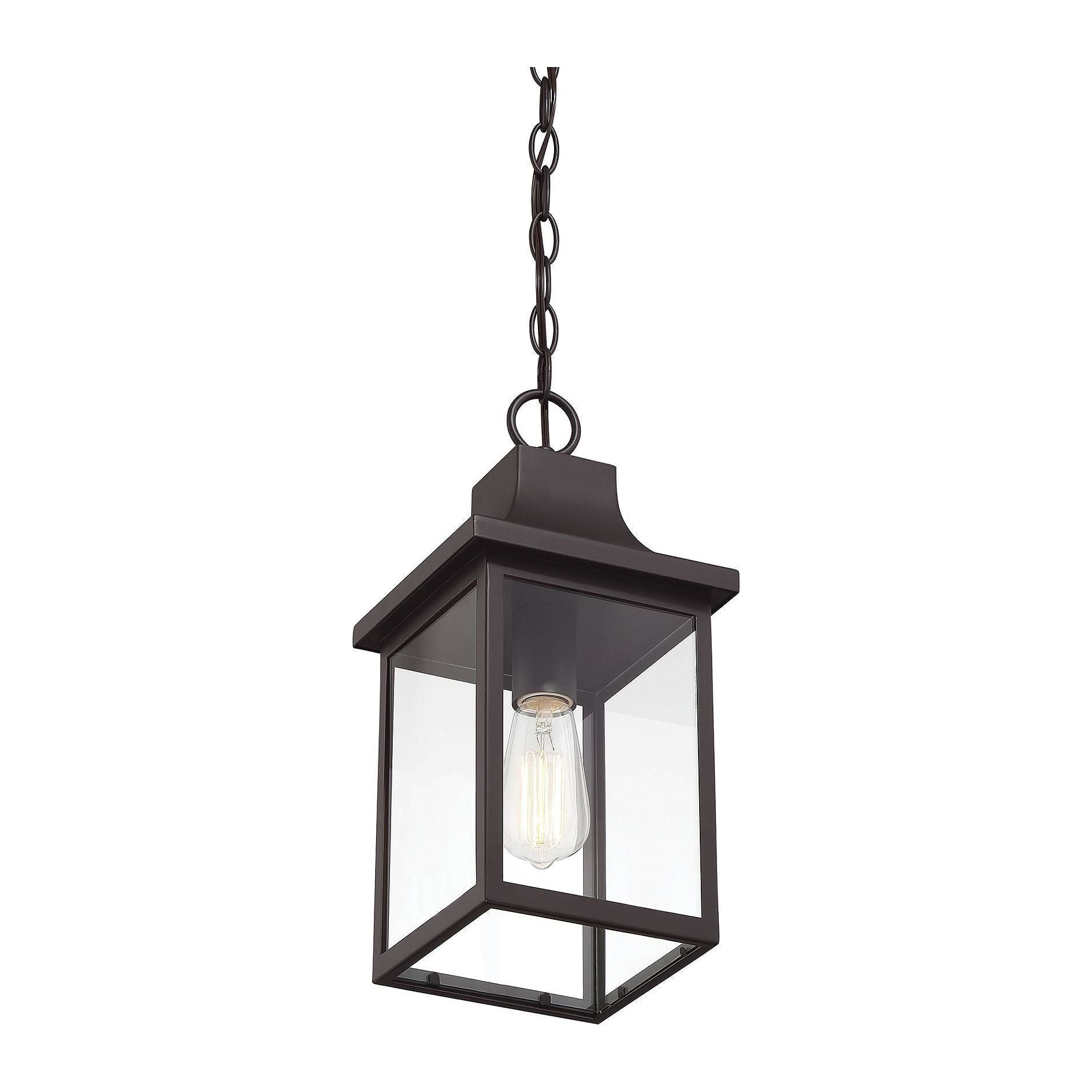 Meridian - 1-Light Outdoor Hanging Lantern - Lights Canada